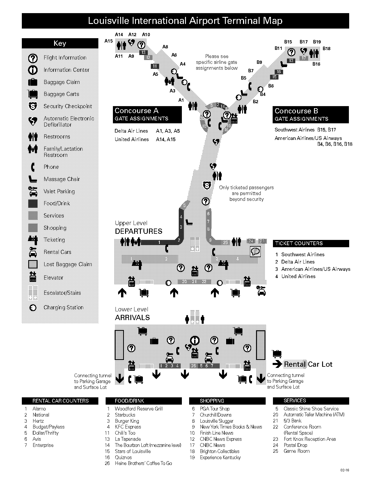 gate numbers terminal for delta airlines